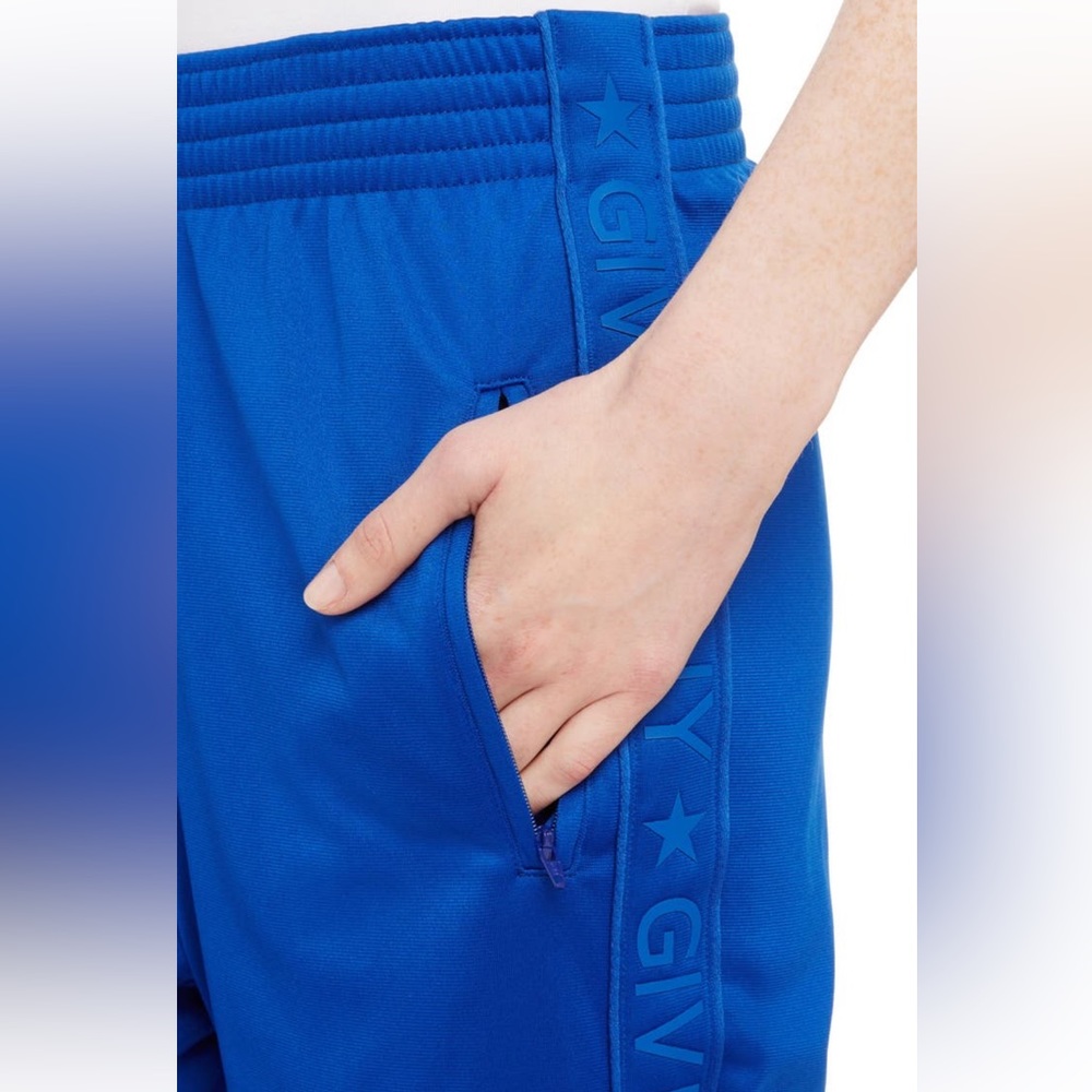 Givenchy tonal logo track pants - Blue